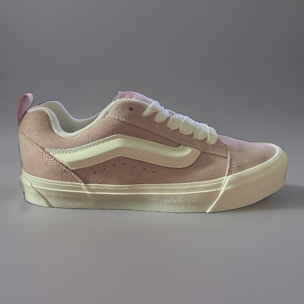 New Womens Size 8.5 Vans Knu Skool Pink Skate Shoes VN000D2203N Mens Size 7